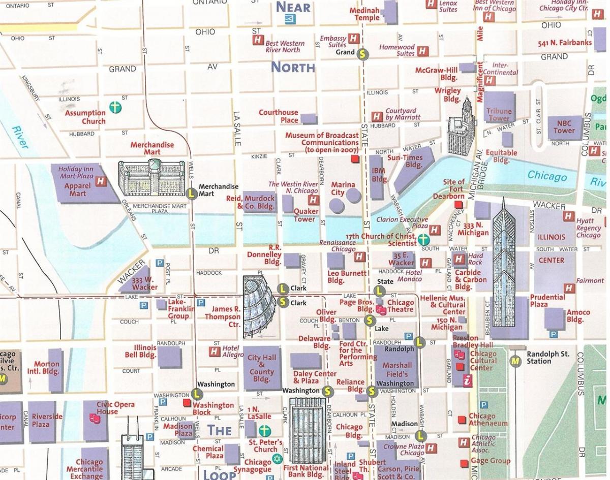 지도의 도시 시카고